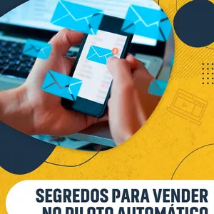 Imagem de capa para o Curso online E-mail Marketing - Segredos para vender no piloto automático 