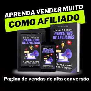 Imagem de capa para o Ebook Ebook Os 10 Passos do Marketing de Afiliados
