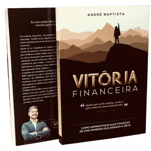Imagem de capa para o Ebook Livro Vitória Financeira: Como administrar suas finanças de uma maneira que agrada a Deus