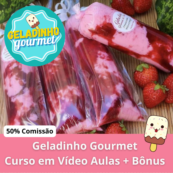 Curso Geladinho Gourmet 