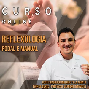 Imagem de capa para o Curso online Reflexologia - Profissionalizante