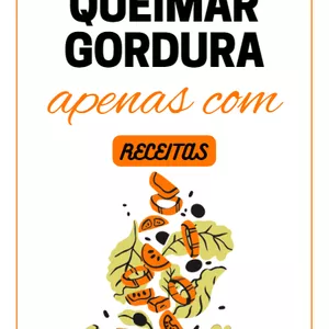 Imagem de capa para o Ebook RECEITAS PARA QUEIMAR GORDURA