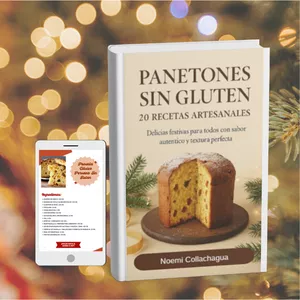 Imagen de portada para Ebook Panetones Sin Gluten Hechos en Casa