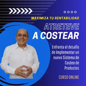 Imagen de portada para Curso online Enfrenta el desafío de implementar un nuevo sistema de costeo de productos