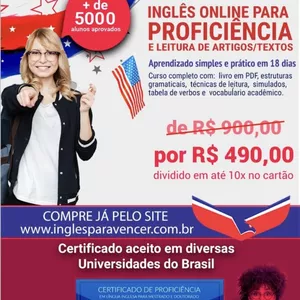 Cover image for Online course Inglês Instrumental em dias