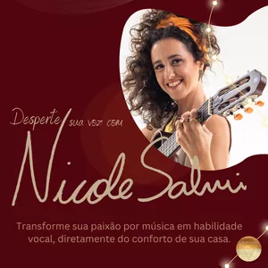 Imagem do curso Curso on-line Despertando o Ser Cantante - com Nicole Salmi 