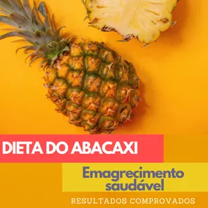 Imagem de capa para o Ebook Dieta do Abacaxi Emagrecimento