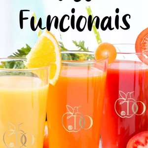 Imagem de capa para o Ebook Sucos Funcionais