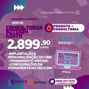 Imagem de capa para o Serviço online Consultoria Bitrix24 Ligth