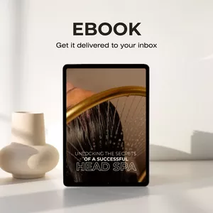 Cover image for Ebook Unlocking the Secrets of a Successful Head Spa