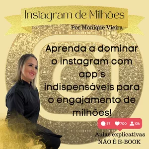 Imagem do curso Instagram de Milhões - Por Monique Vieira