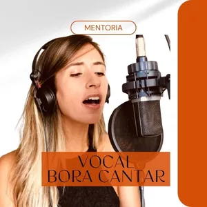 Imagem de capa para o Serviço online Mentoria Vocal Personalizada - Bora Cantar