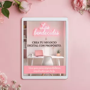 Imagen de portada para Ebook Crea tu negocio digital con propósito: una guía para emprendedoras impulsadas por la fe