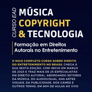 Imagem de capa para o Curso online Música, Copyright e Tecnologia 6ª Edição