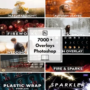Imagem de capa para o Curso online 7000 Overlays Photoshop Mestre dos Presets