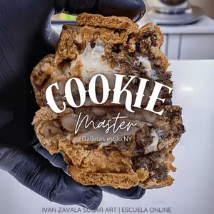 Imagen de portada para Curso online COOKIEMASTER Galletas rellenas estilo NY