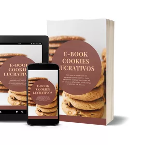 Imagem principal do produto E-book Cookies Lucrativos