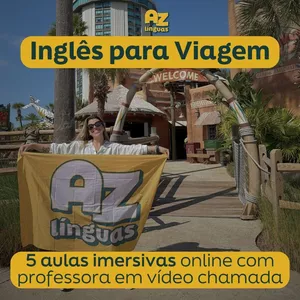Curso Inglês para Viagem: 5 Aulas Online