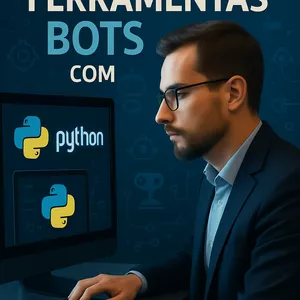 Imagem de capa para o Ebook Construindo Ferramentas Bots com Python