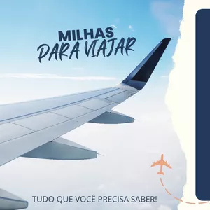 Imagem de capa para o Ebook MILHAS PARA VIAJAR