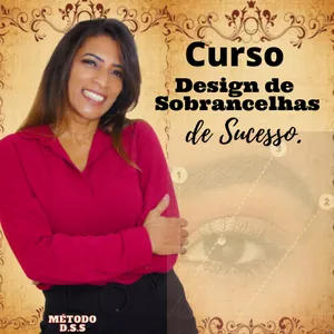 Imagem de capa para o Curso online Curso de  Designer de Sobrancelhas.