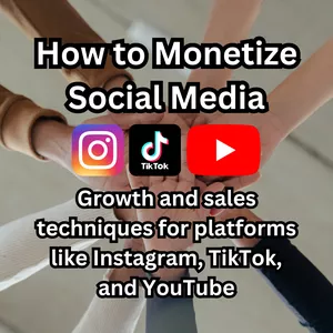 Cover image for Online course How to Monetize Social Media – Growth and sales techniques for platforms like Instagram, TikTok, and YouTube (Samuel Cavalcanti Costa)