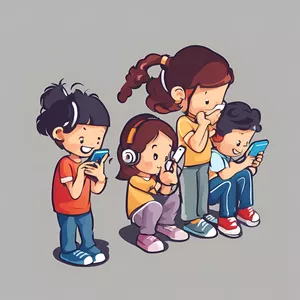 Imagem de capa para o Ebook O IMPACTO DAS TELAS NO DESENVOLVIMENTO INFANTIL