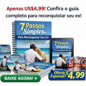 Imagem de capa para o Ebook 7 Maneiras Simples de Reconquistar Seu Ex