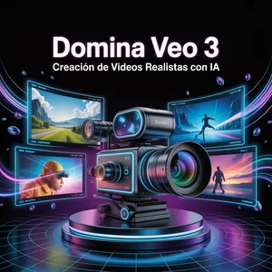 Imagen de portada para Curso online Domina VEO 3