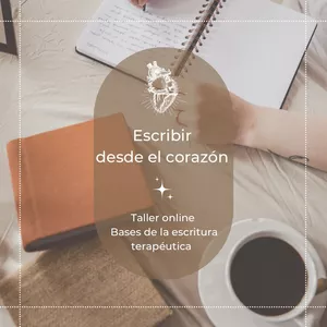 Imagen de portada para Evento online Taller de Escritura Terapéutica