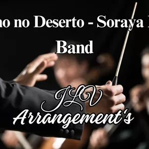 Imagem de capa para o Ebook Caminho no Deserto Soraya Moraes Arranjo para Banda Marcial e Banda Sinfônica