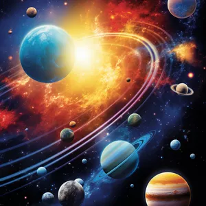 Imagem de capa para o Ebook Astronomia Simplificada: Uma Jornada pelo Sistema Solar