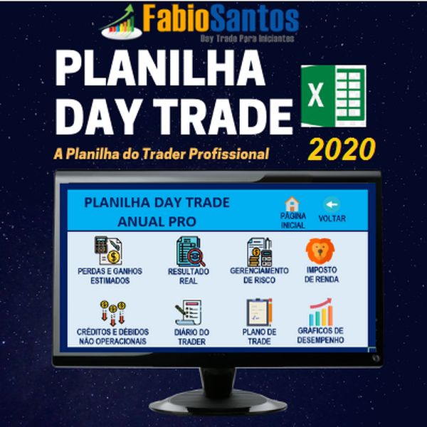 Planilha Day Trade Anual 2021 + Imposto de Renda Day Trade ...