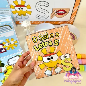 Imagem de capa para o Ebook Kit História na Caixa e Cartaz Letra “S”