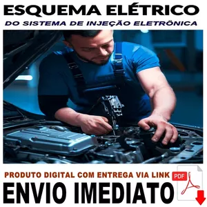 Imagem de capa para o Ebook Esquema da Injeção Eletrônica Dodge Ram 2500 5.9 Diesel de 2008 em diante