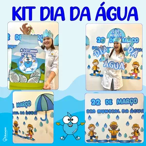 Imagem de capa para o Ebook KIT DIA DA ÁGUA ⛲