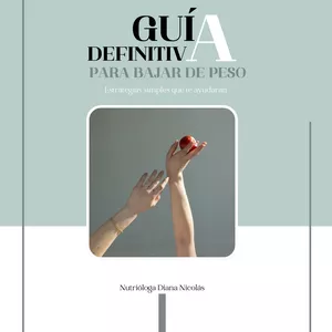 Imagen de portada para Ebook GUIA DEFINITIVA PARA BAJAR DE PESO: Estrategias simples para lograrlo.
