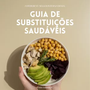 Imagem de capa para o Ebook Guia de Substituições Saudáveis