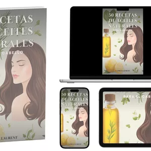 Imagen de portada para Curso online 50 RECETAS ACEITES Y MANTECAS NATURALES PARA EL CABELLO