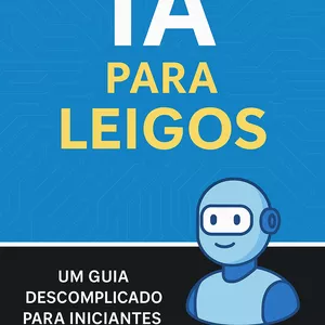 Imagem de capa para o Ebook IA para leigos