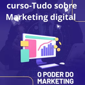 Imagem de capa para o Ebook Curso-Tudo sobre Marketing Digital