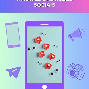 Imagem de capa para o Ebook Como Divulgar o Seu Próprio Negócio Através das Redes Sociais
