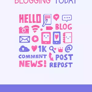 Cover image for Ebook Blogging today