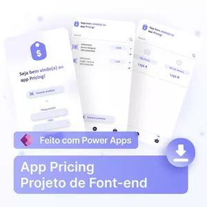 Imagem de capa para o Curso online App Pricing - Interface Pronta para Gestão de Preços com Power Apps