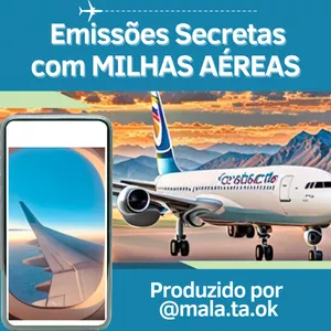 Imagem de capa para o Curso online AS EMISSÕES SECRETAS COM MILHAS AÉREAS