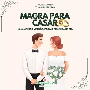 E-BOOK: MAGRA PARA CASAR por Nutricionista Thamyris Durval