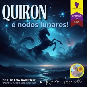 Imagem de capa para o Curso online WORKSHOP - Quíron e Nodos Lunares