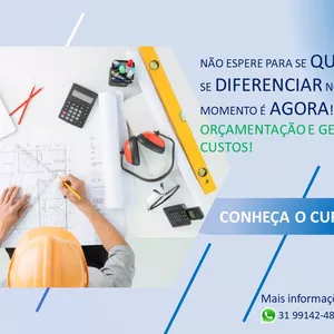 Imagem de capa para o Curso online Orçamentação e Gestão de Custos - básico