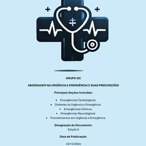 Imagem de capa para o Ebook Guia rápido: Abordagem em urgência e emergência e suas prescrições