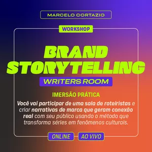 Imagem de capa para o Evento online Workshop: Brand Storytelling Writers Room